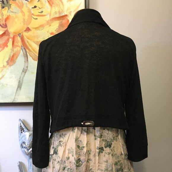 3Stones Canadian Fairy Grunge Bilayer High Low Cardigan - Whimsigoth Small - Picture 10 of 14